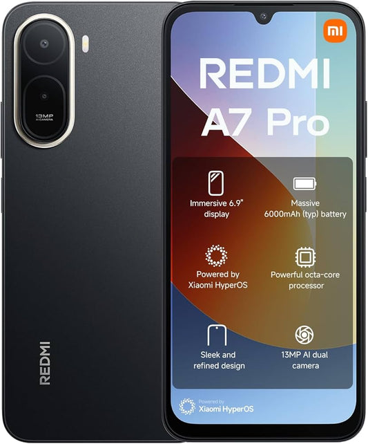 Telefon Xiaomi REDMI A7 Pro, 4G RAM, 64GB ROM, Black