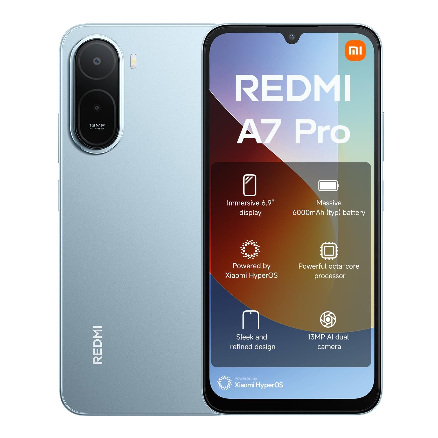 Telefon Xiaomi REDMI A7 Pro, 4G RAM, 64GB ROM, Blue Promo