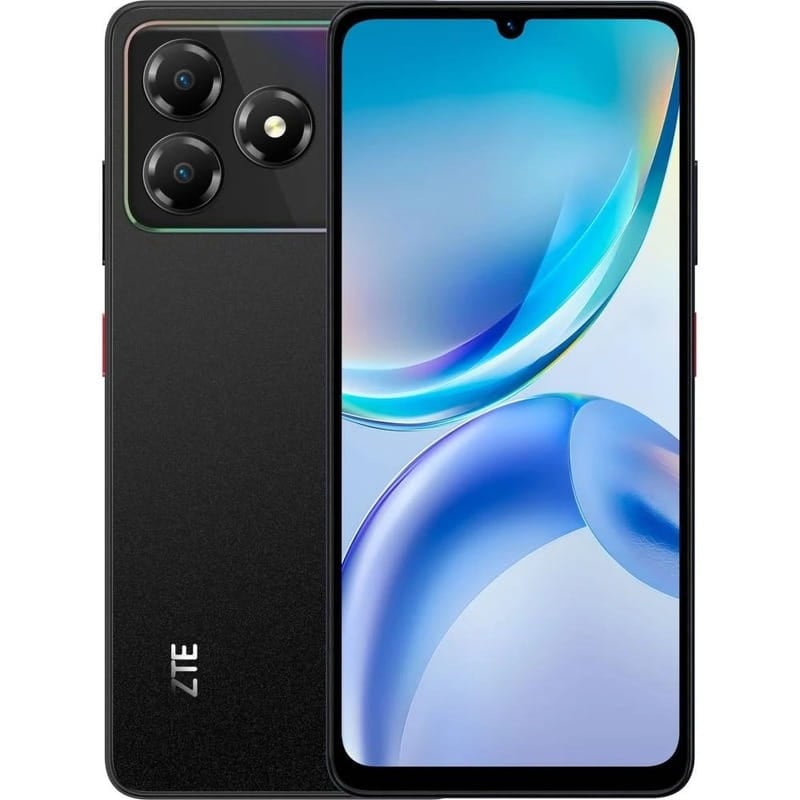 ZTE Blade A36 smartphone Black– 64GB, 6.75 inch, 5000 mAh