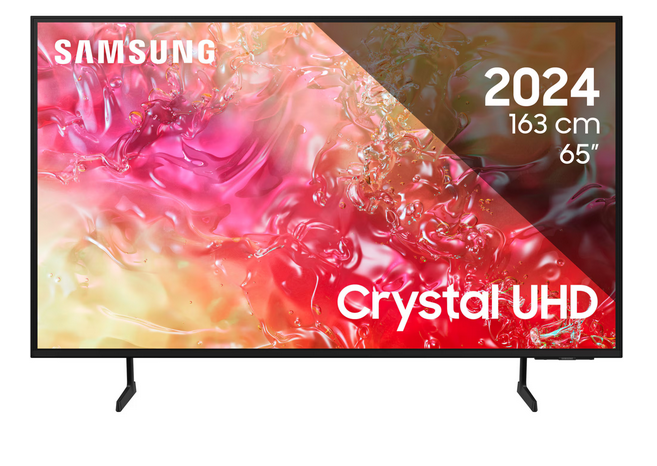 Televizor SAMSUNG LED 65DU7172, 163 cm, Smart, 4K Ultra HD, Clasa G (Model 2024)