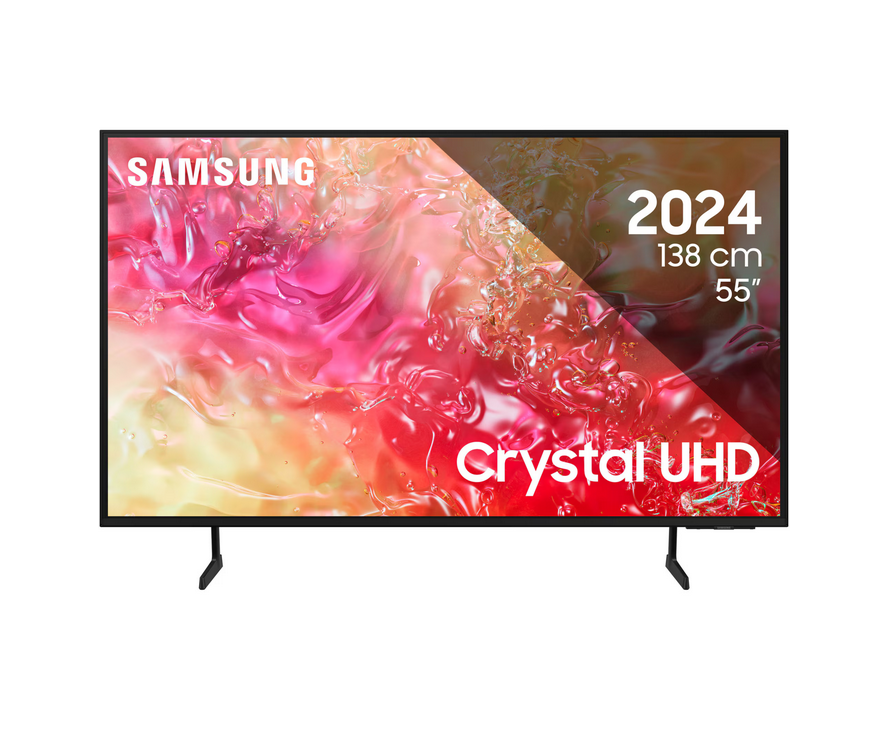 Televizor SAMSUNG LED 55DU7172, 138 cm, Smart, 4K Ultra HD, Clasa G (Model 2024)