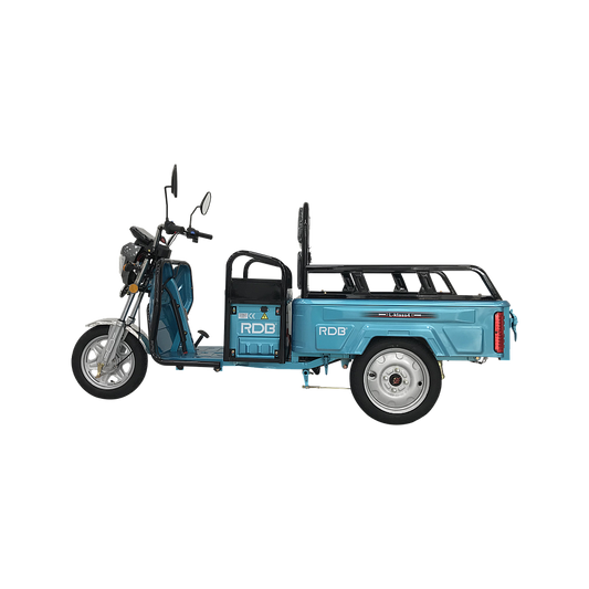 Triciclu electric RDB L-Klass4 fara permis, 1350W, 25 km h, cu Bena transport