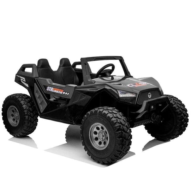 UTV Buggy XXL Electric Copii 4x4 - 500W, 24V 14Ah, 2 Locuri , Roti EVA, Scaun Tapitat, ATV Masinuta Electrica Premium 3-12 Ani, Negru