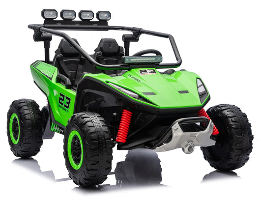 Utv Galaxy Buggy copii, 2 locuri, 300W, 24V, premium, verde, ATV copii, masina copii
