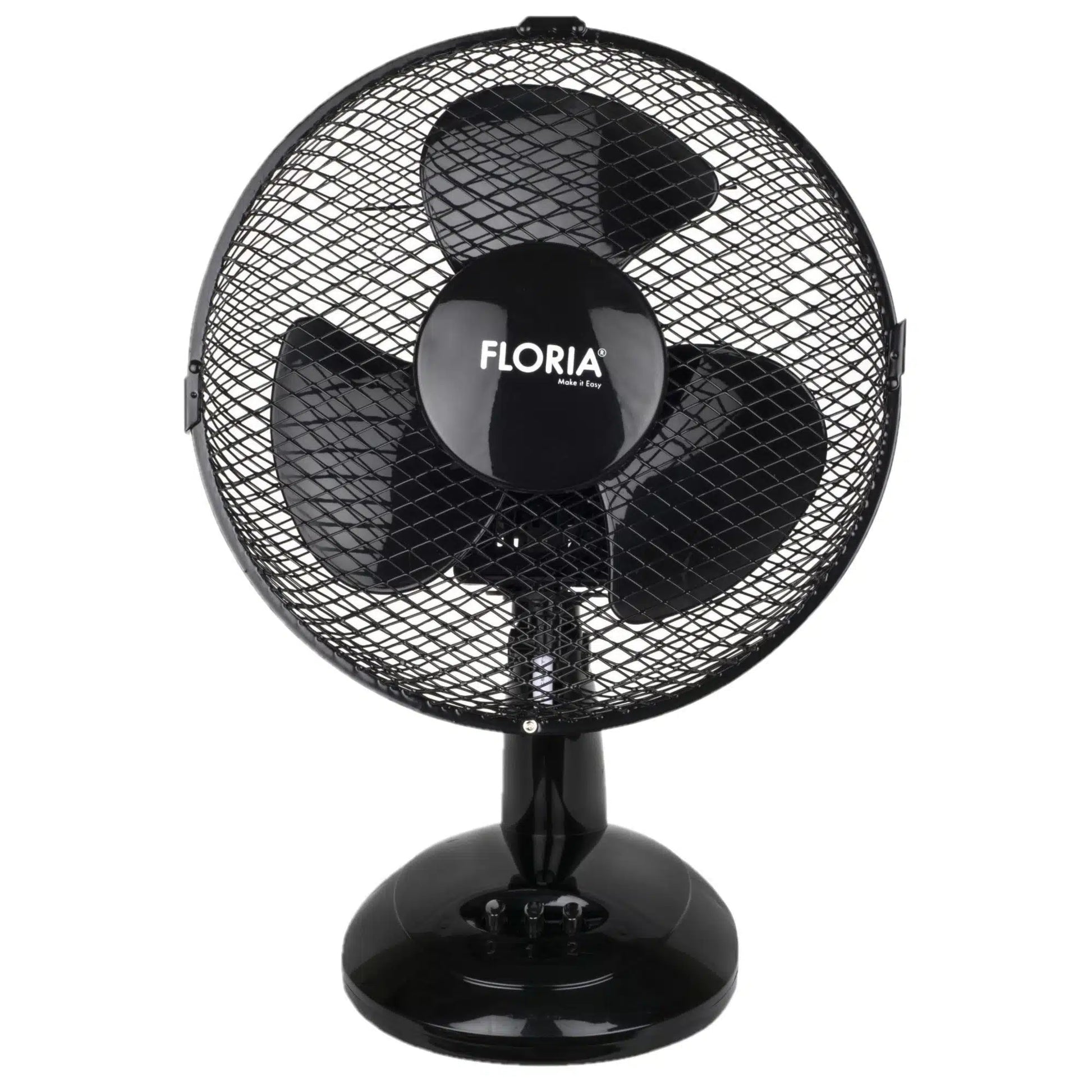 Ventilator de Birou 26 cm, 25W, 2 Viteze, Funcție Oscilare