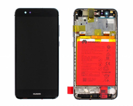 Ecran Display Huawei P10 Lite cu rama si acumulator Negru, Service Pack